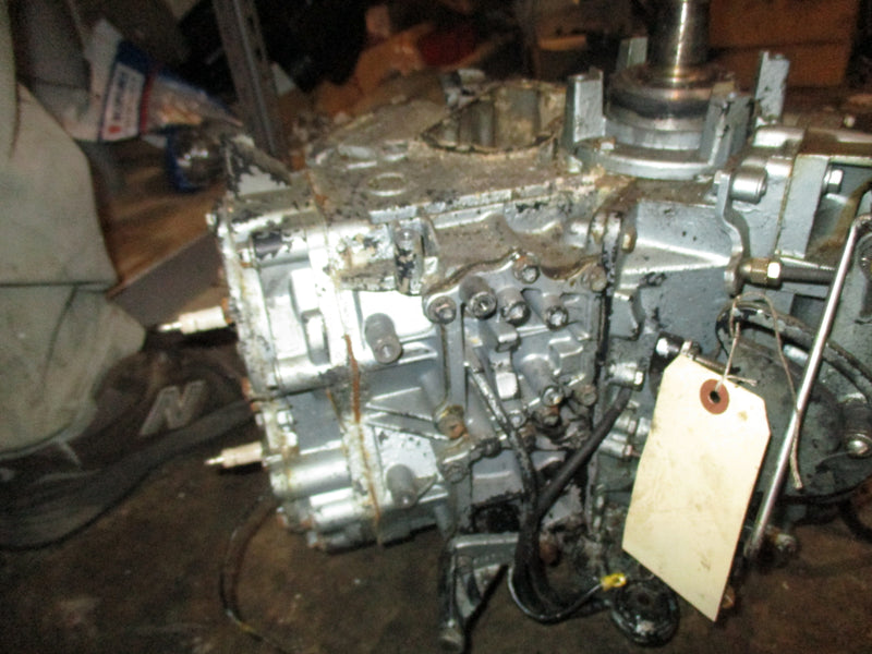 Evinrude 110hp 2 stroke outboard crankcase powerhead