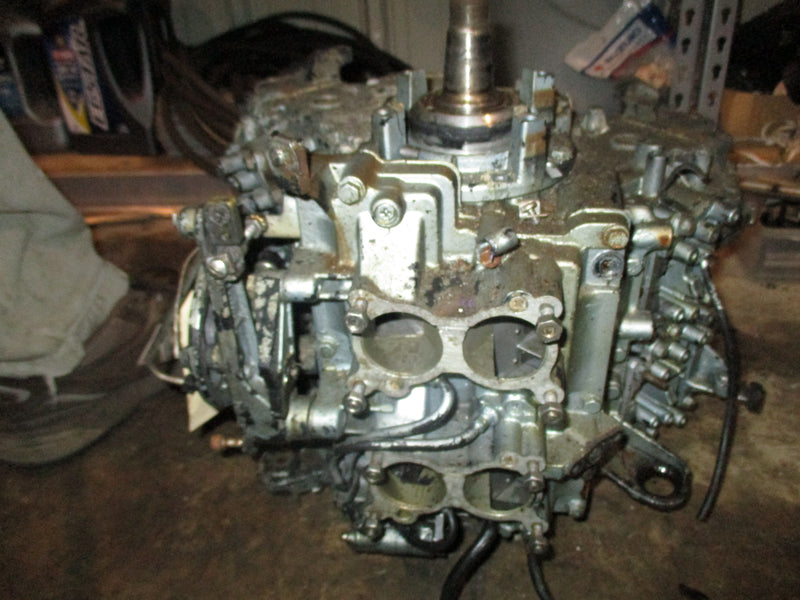 Evinrude 110hp 2 stroke outboard crankcase powerhead