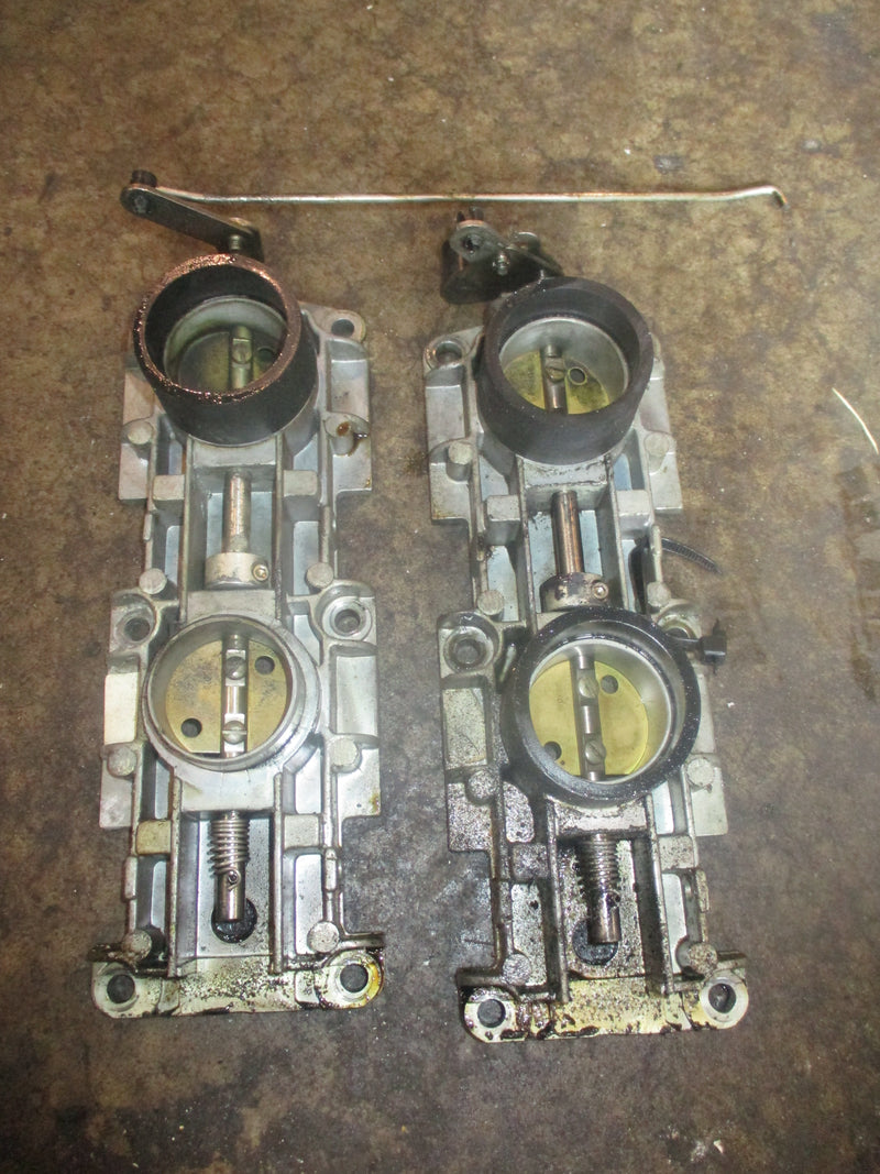 Evinrude Ficht 90hp 2 stroke outboard throttle body set (439158/5004325)
