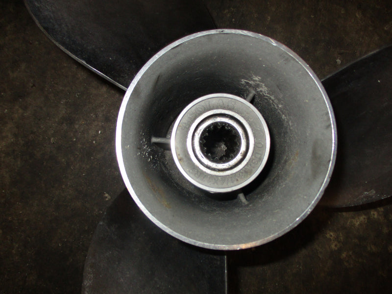 Evinrude 110hp 2 stroke outboard SOLAS stainless propeller 13 1/4 x 17