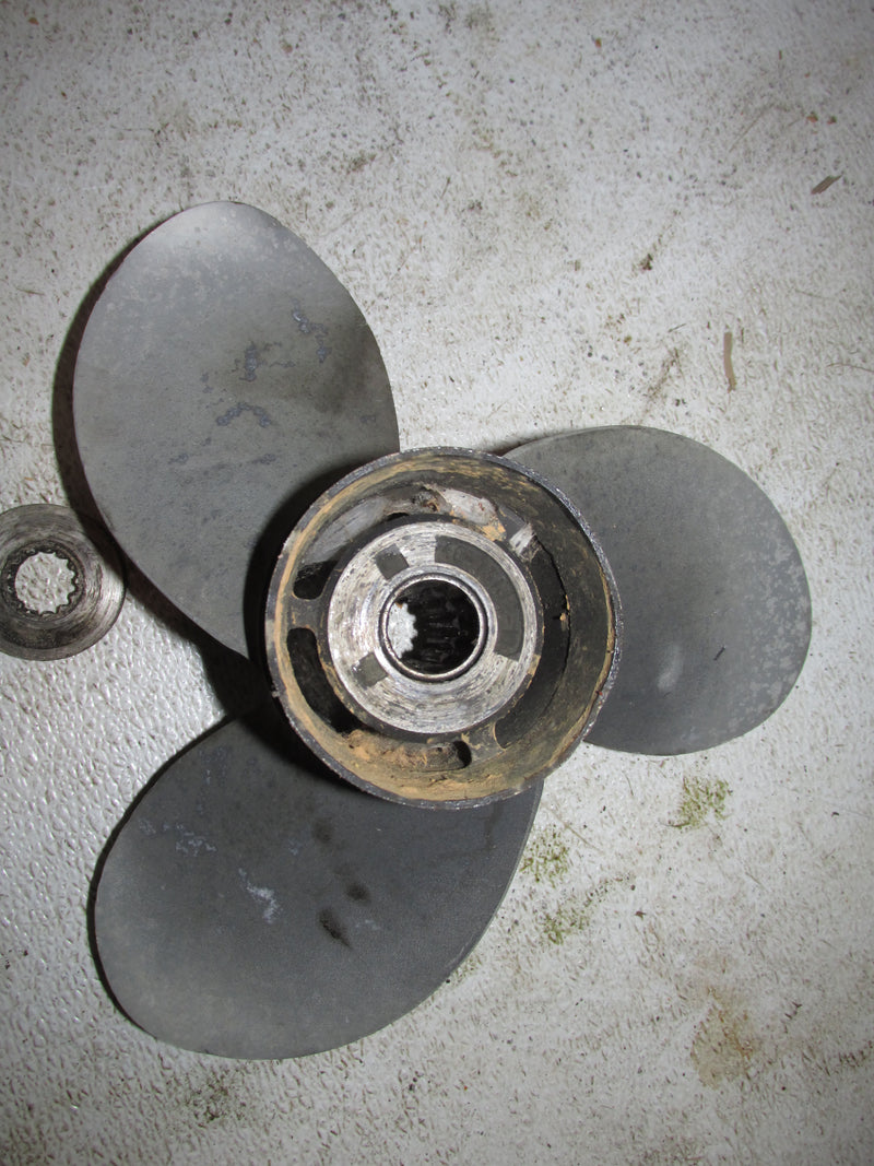 Mercury Force 40hp 2 Stroke Outboard Aluminum Propeller (48-7332-A40) 10 Pitch