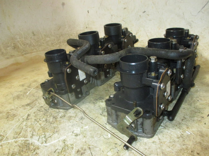 Johnson 150hp 60 Degree 2 stroke outboard carburetor set (539211-459212)