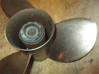 Load image into Gallery viewer, Mercury Mariner 75hp 2 stroke outboard Stainless Steel Propeller (48-16988-A5)
