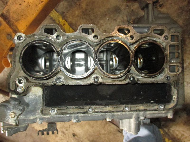 Honda BF90A 90hp outboard crankcase block