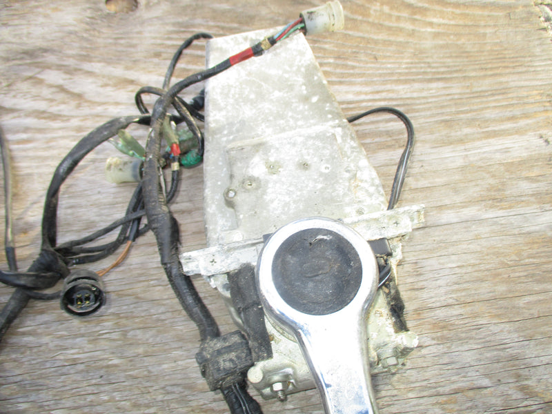 Yamaha outboard dual top mount control box PARTS ONLY