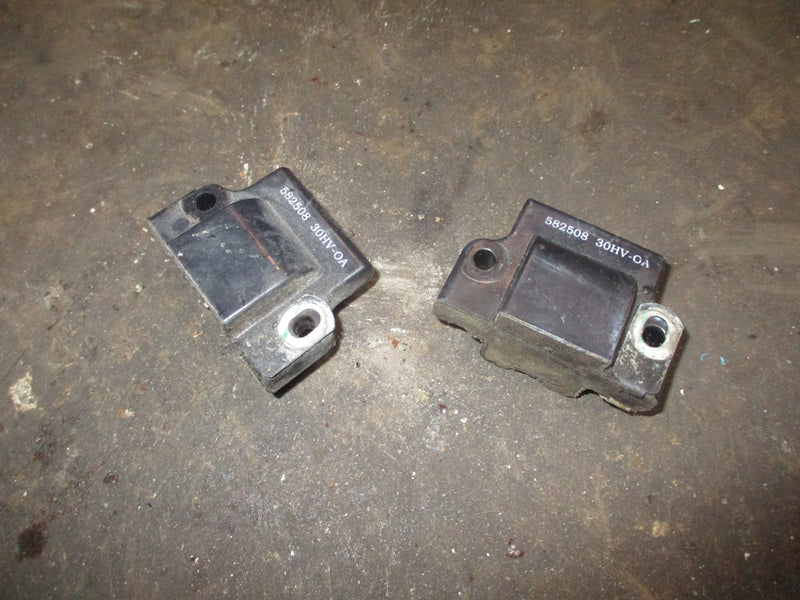 Johnson 50hp 3 cyl outboard ignition coil set of 2 (582508)