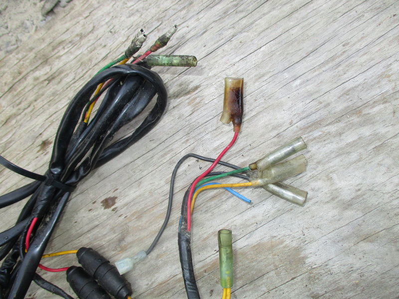 Yamaha outboard dual fuse ignition to gauge harness