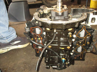 Load image into Gallery viewer, Johnson 90hp 60 degree 2 stroke outboard crankcase powerhead (0438922)
