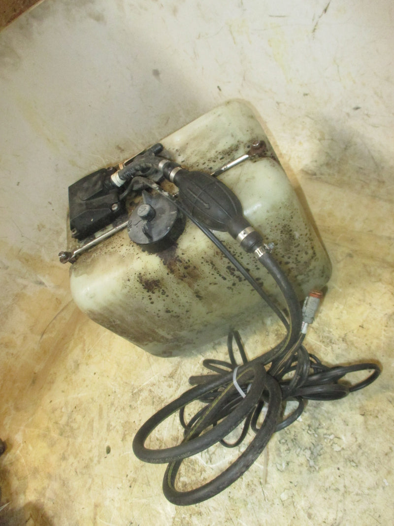 Johnson 115hp 2 stroke outboard BRP remote oil tank dual hose