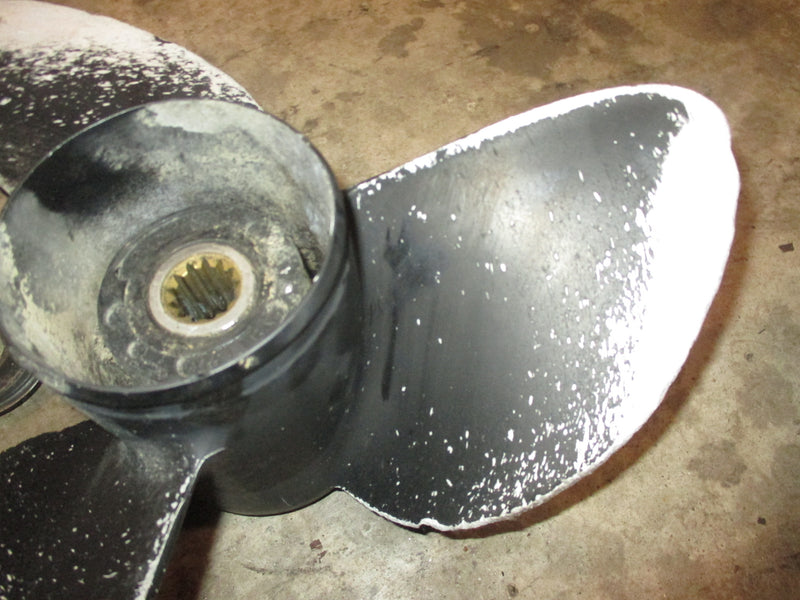 Johnson 90hp 60 degree 2 stroke outboard aluminum propellor