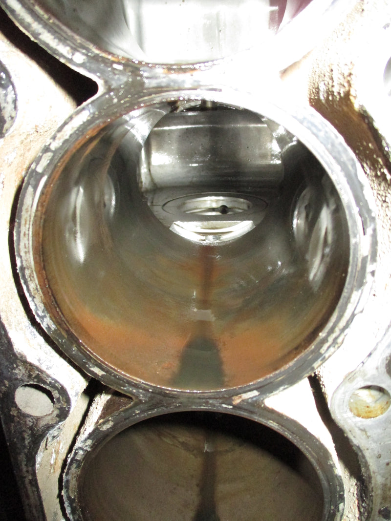Honda BF130A 130hp outboard crankcase block