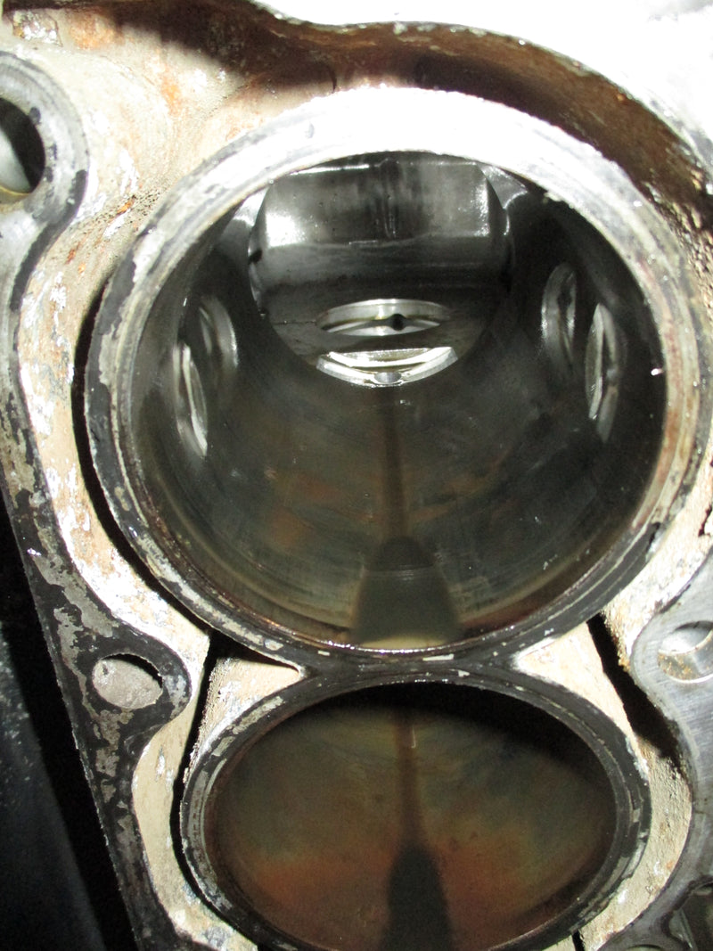 Honda BF130A 130hp outboard crankcase block