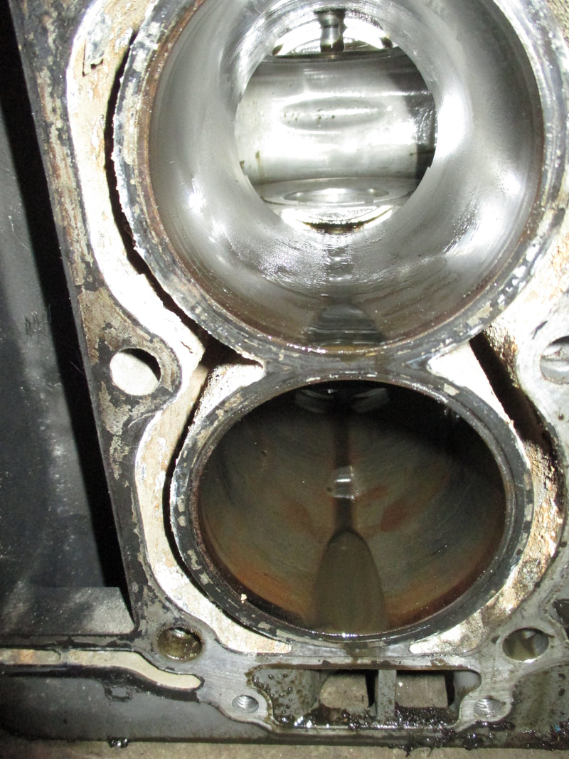 Honda BF130A 130hp outboard crankcase block