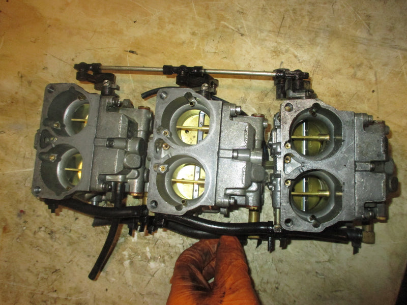 Mercury 150hp 2.5L 2 stroke outboard Carburetor Set (WMV-3326-828272)