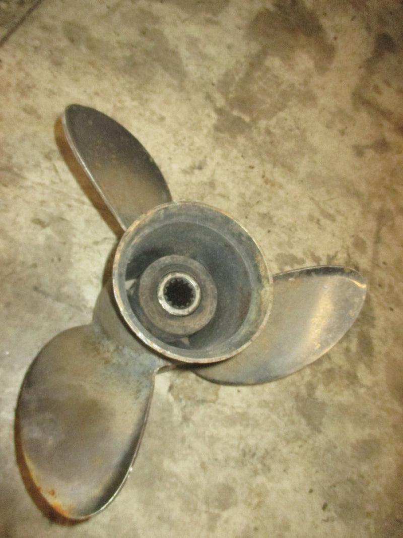 Johnson 90hp 60 degree 2 stroke outboard stainless steel propellor (389512)