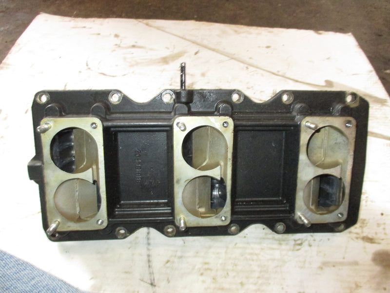 Mercury 3.0LT 225hp 2 stroke outboard intake manifold and reeds (816184-L2)