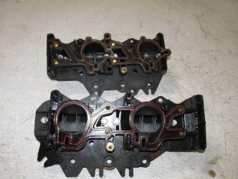 Johnson 90hp 60 Degree 2 Stroke Outboard Intake Manifold / Reeds (317739/436893)