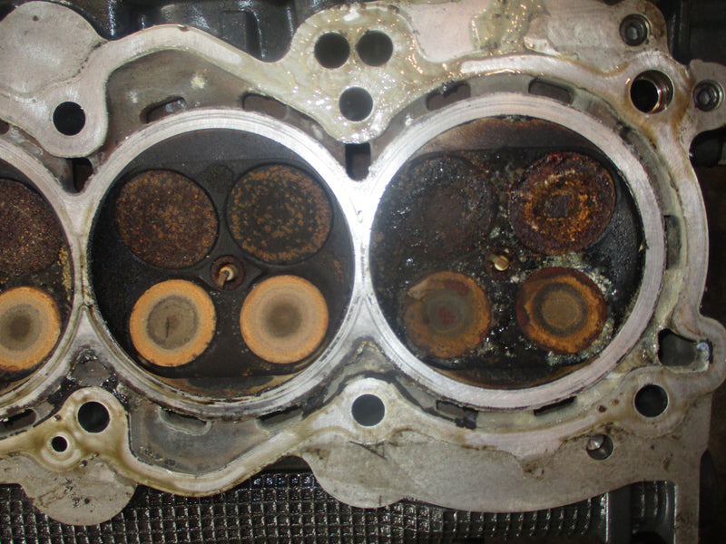 Yamaha 250hp 4.2L 4 stroke outboard starboard cylinder head (6CE-02)