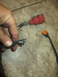 Load image into Gallery viewer, Johnson 90hp 60 degree outboard BRP motor to red plug adapter harness
