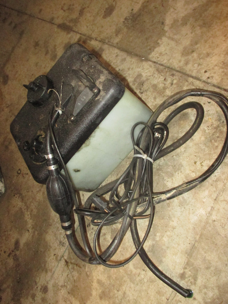 Johnson 90hp 60 degree outboard BRP dual hose remote oil tank