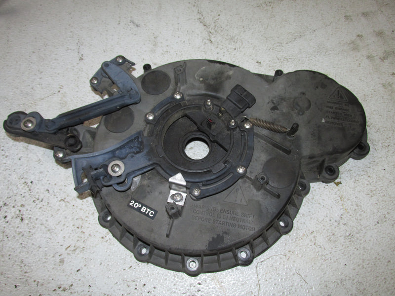 Johnson 90hp 60 Degree 2 Stroke Outboard Flywheel Cover / Optical Sensor