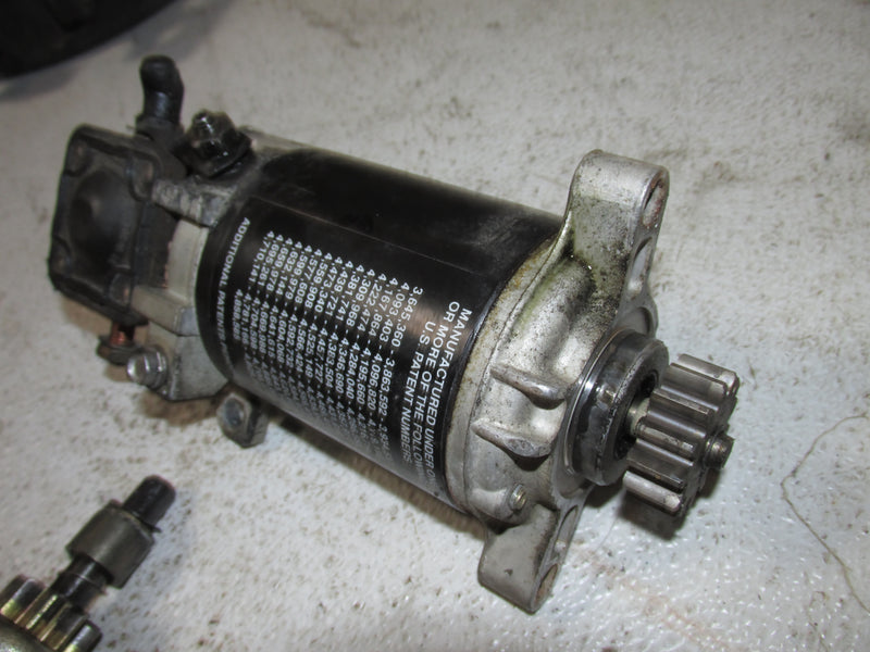 Johnson 90hp 60 Degree 2 Stroke Outboard Starter and Bendix (586284)