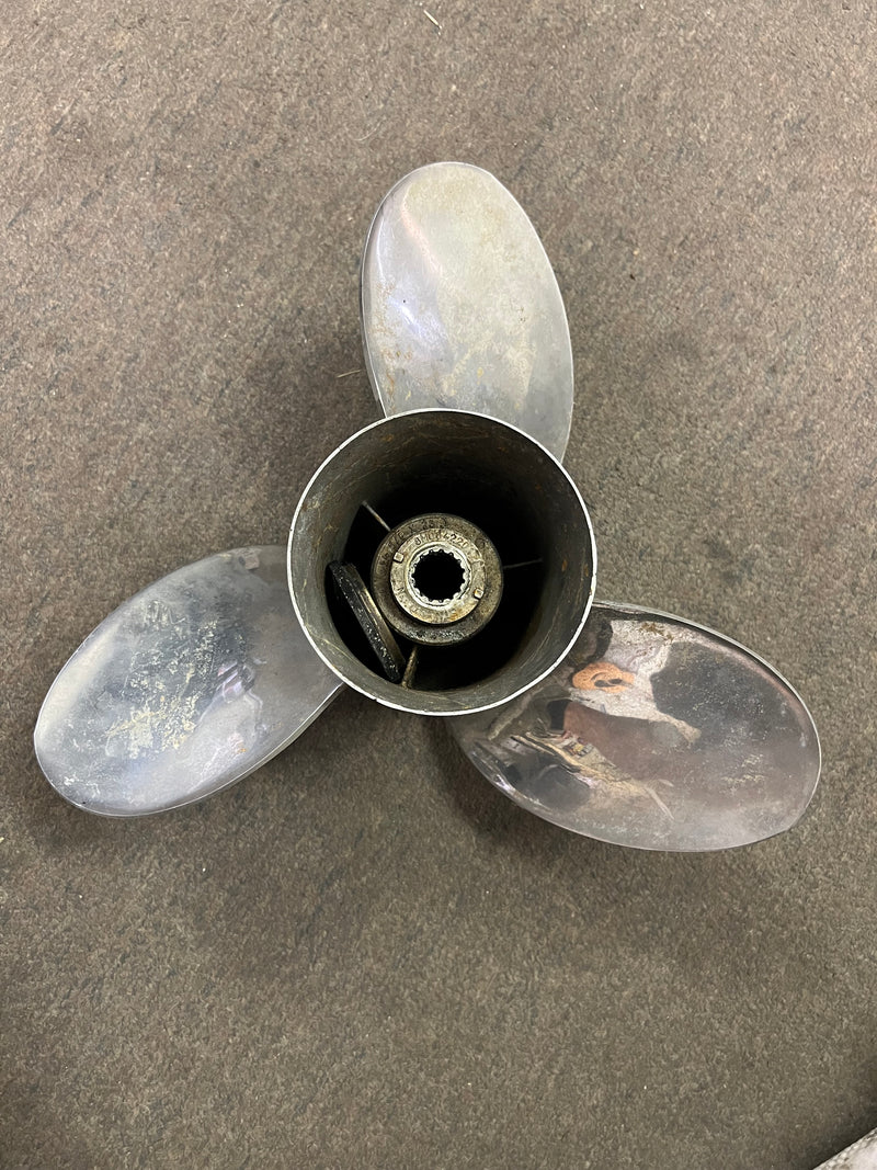 Mercury 150-200hp outboard stainless propeller (14 5/8 x 23P)