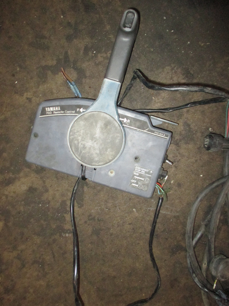 Yamaha  outboard 703 side mount control box 15' harness