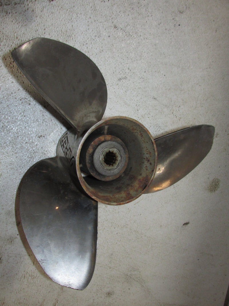 Evinrude 115hp 60 Degree 2 Stroke Outboard Viper Stainless Propeller (176624)