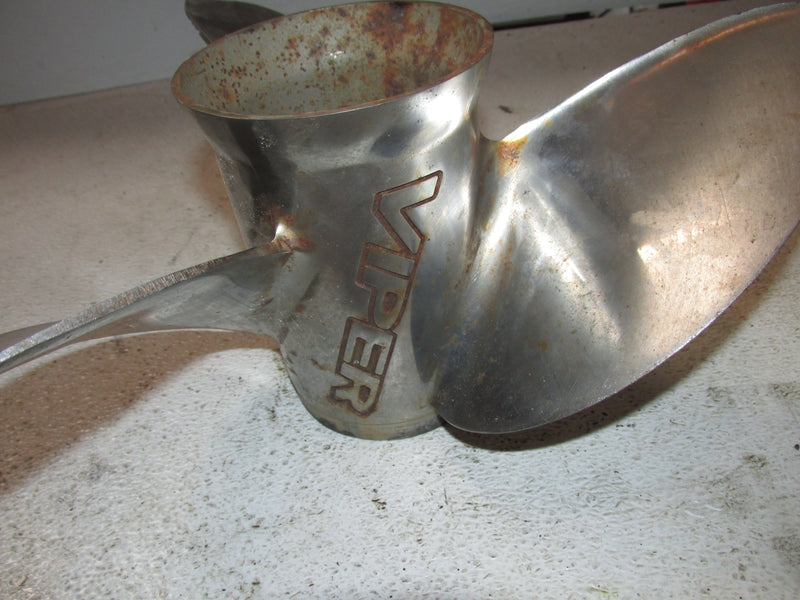 Evinrude 115hp 60 Degree 2 Stroke Outboard Viper Stainless Propeller (176624)