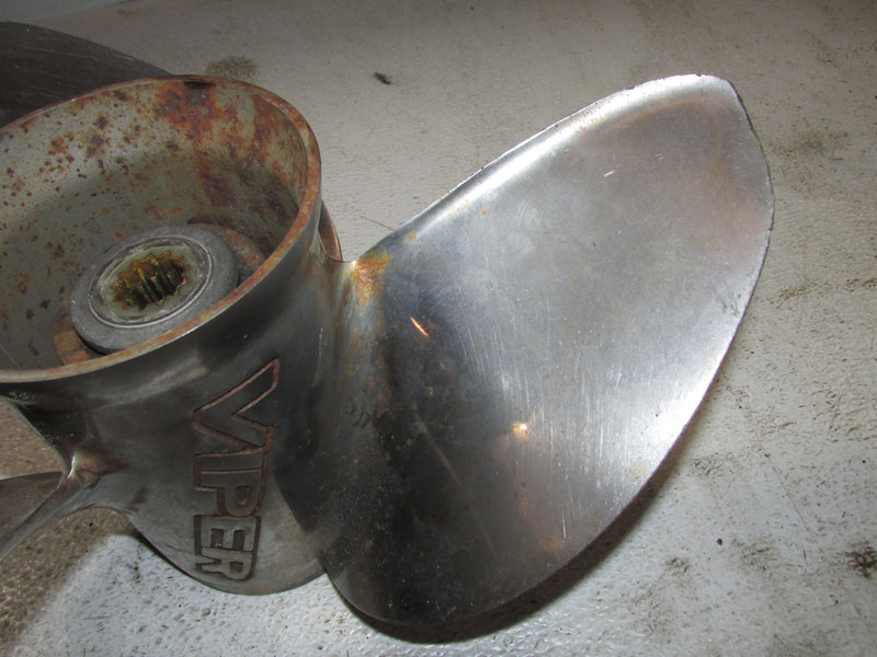 Evinrude 115hp 60 Degree 2 Stroke Outboard Viper Stainless Propeller (176624)
