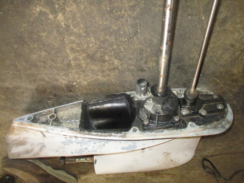 Evinrude 90hp 2 stroke V4 outboard 20" shaft lower unit