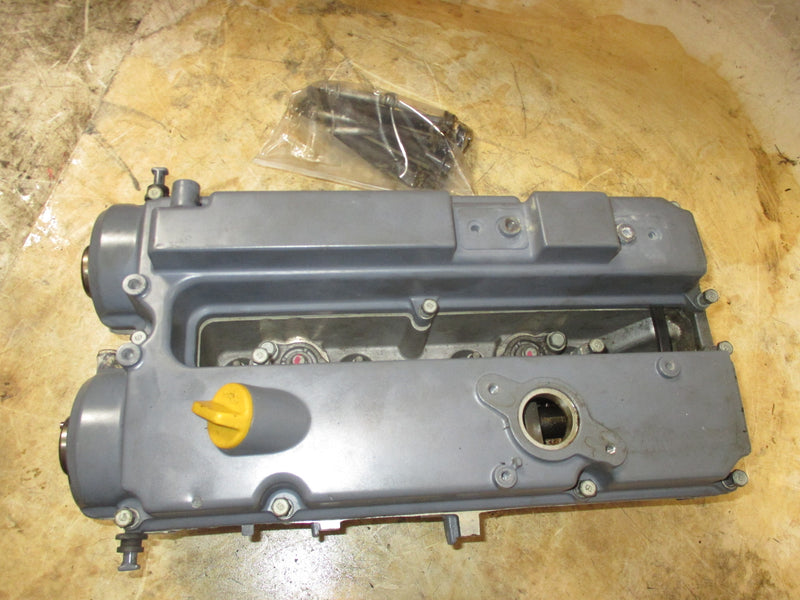 Yamaha 100hp 4 stroke outboard cylinder head (67F-10) READ DESCR.