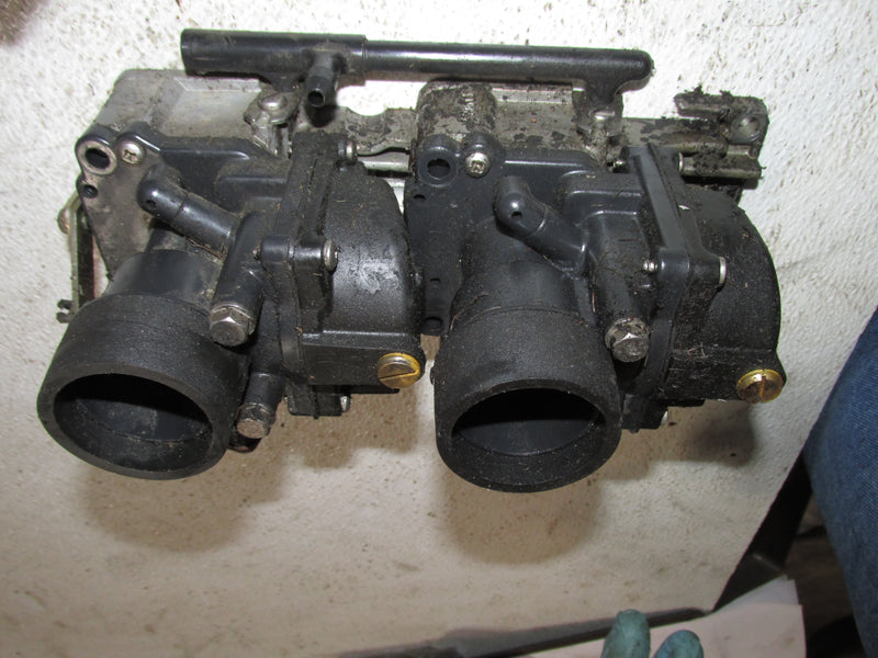 Johnson 90hp 60 Degree 2 Stroke Outboard Carburetor Set (439007)