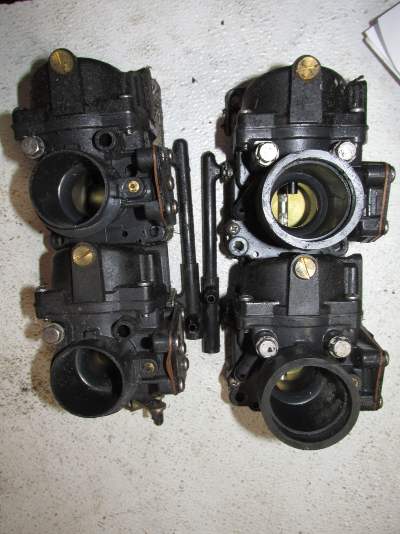 Johnson 90hp 60 Degree 2 Stroke Outboard Carburetor Set (439007)