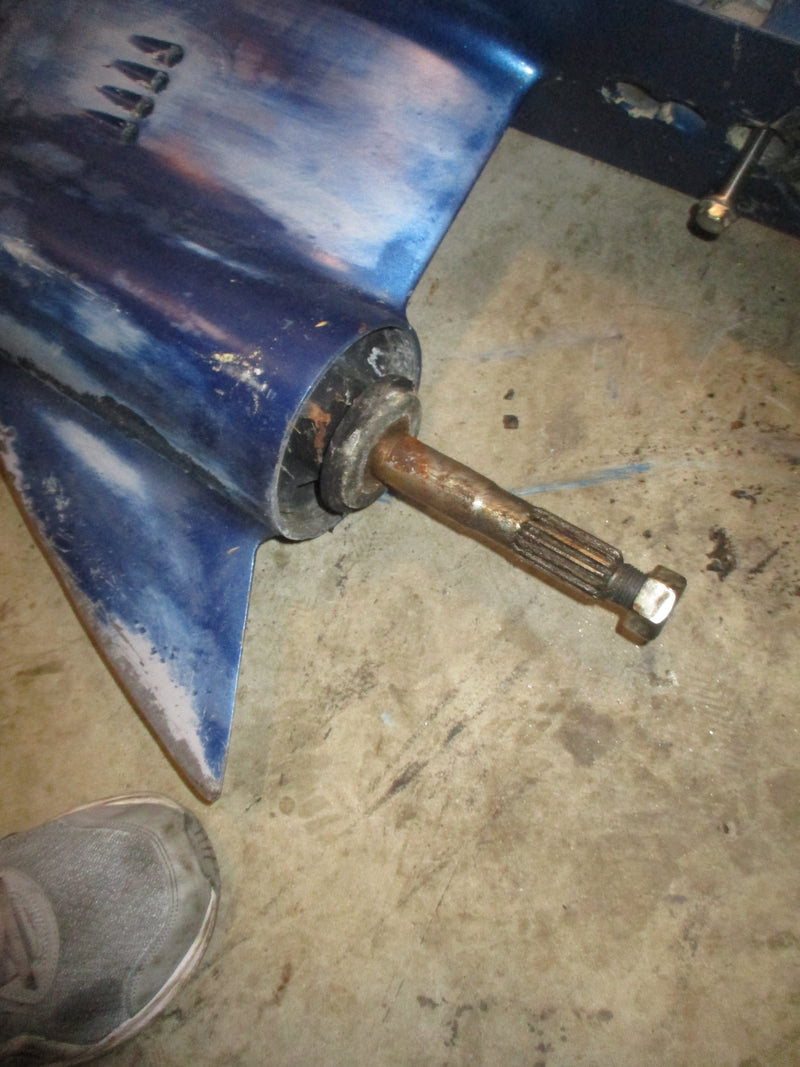 Evinrude 120hp 2 stroke outboard 25" shaft lower unit