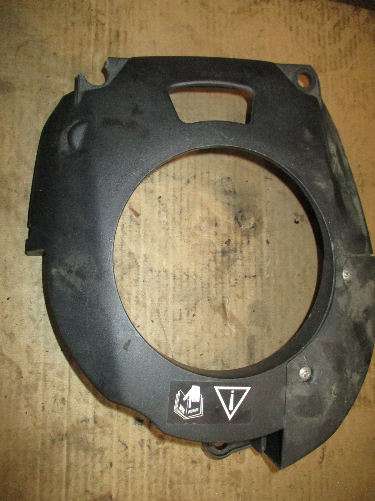 Evinrude ETEC 90hp outboard flywheel cover (350356)