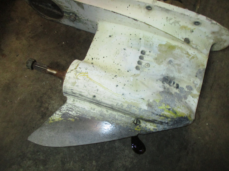 Evinrude 90hp 2 stroke V4 outboard 20" shaft lower unit