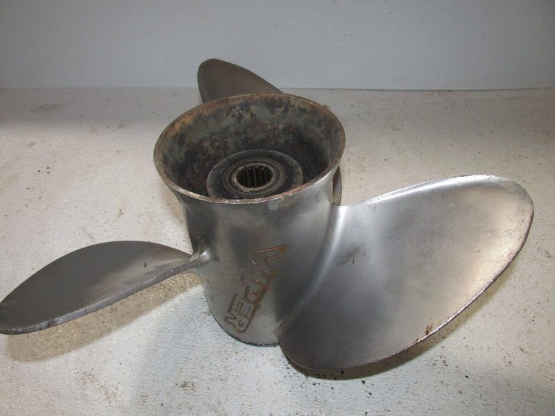 Johnson Ficht Ocean Runner 150hp 2 Stroke Outboard Viper Stainless Steel Prop