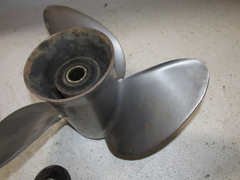 Johnson Ficht Ocean Runner 150hp 2 Stroke Outboard Viper Stainless Steel Prop