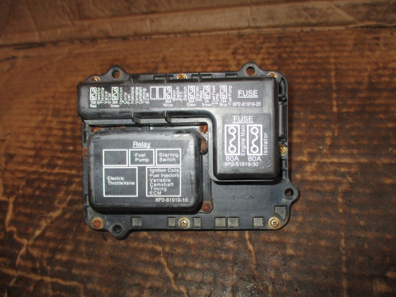 Yamaha 250hp 3.3L 4 stroke outboard fuse box (6P2-82170-00-00)