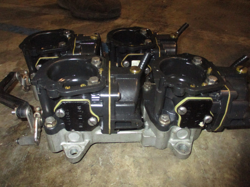 Evinrude 120hp 2 stroke outboard carburetor set (431883)