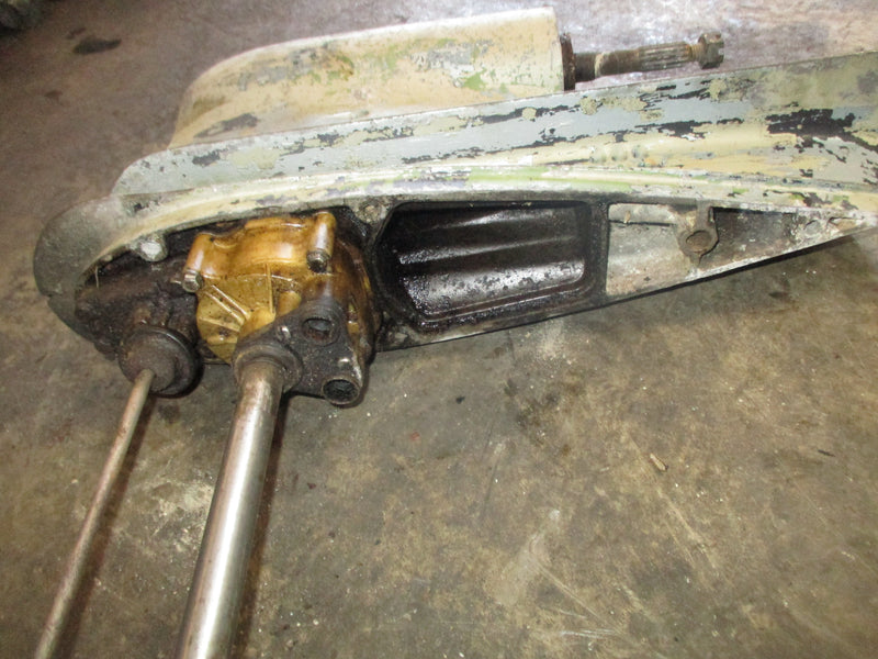 Evinrude 90hp 2 stroke V4 outboard 20" shaft lower unit