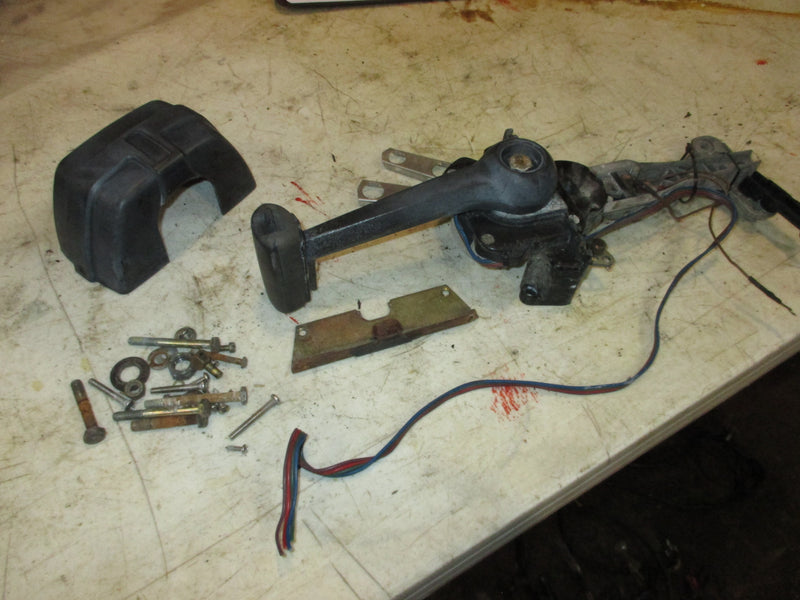 Universal outboard single top mount control box