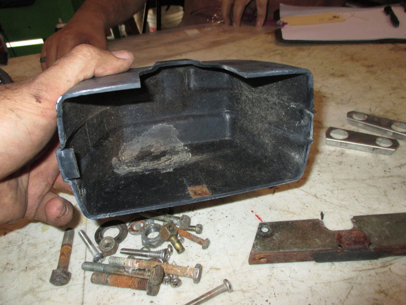 Universal outboard single top mount control box