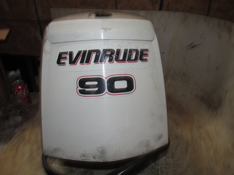 Evinrude Etec 90hp 2 Stroke Outboard Top Cowling