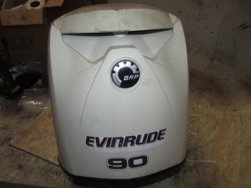 Evinrude Etec 90hp 2 Stroke Outboard Top Cowling