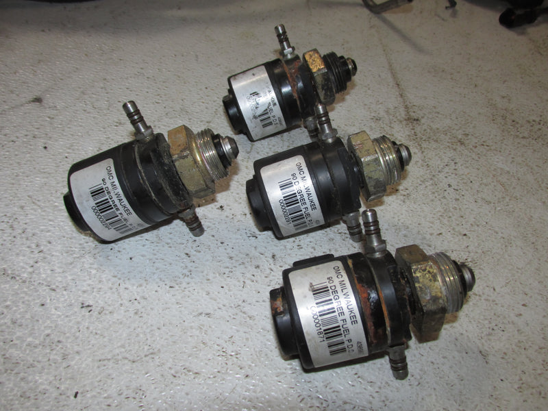 Johnson Ficht Ocean Runner 150hp 2 Stroke Outboard Fuel Injector Set of 4