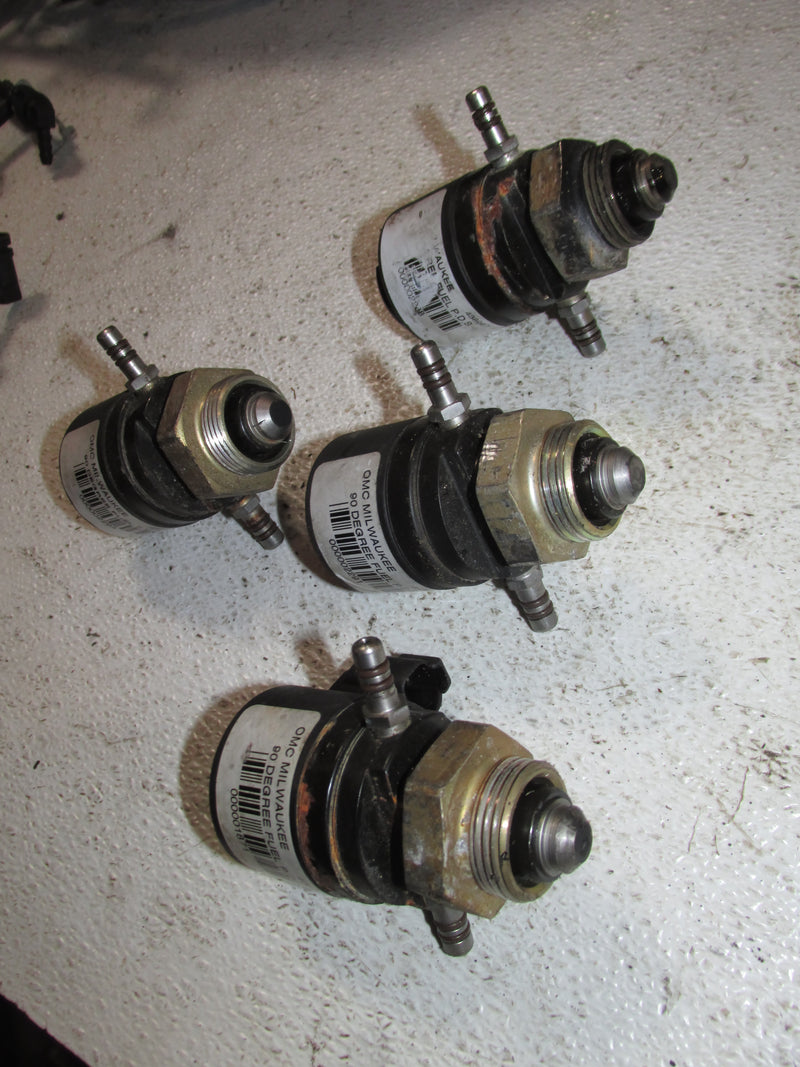 Johnson Ficht Ocean Runner 150hp 2 Stroke Outboard Fuel Injector Set of 4