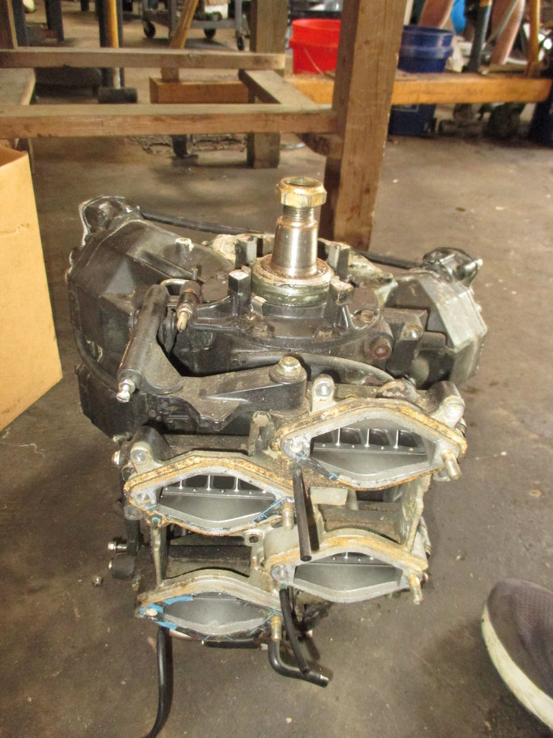 Evinrude 140hp 2 stroke outboard crankcase powerhead